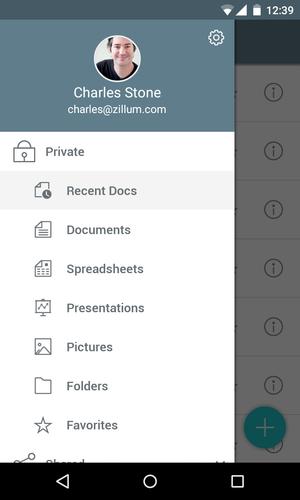 Document Management -Zoho Docs