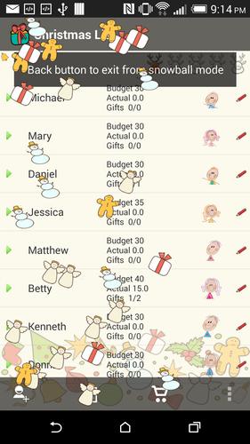 Christmas List Gift Planner