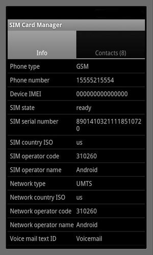 SIM Card Manager