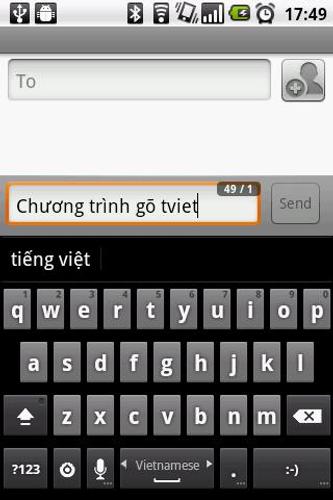 GoTiengViet 3 Vietnamese input