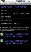 Bluetooth App. Launcher (Free)