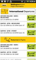 Wellington Airport Flight Info