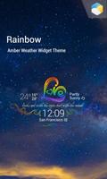 Rainbow Love theme widget