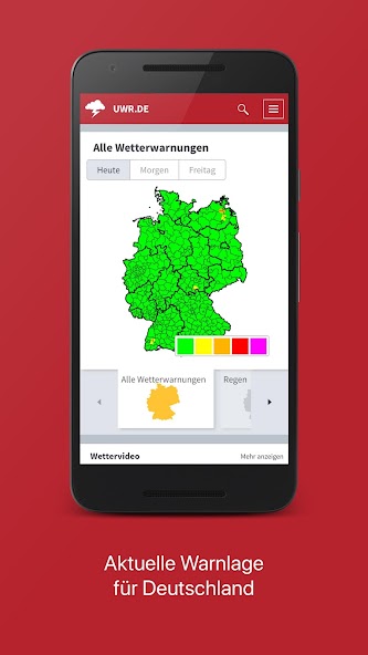 Deutsches Unwetterradar