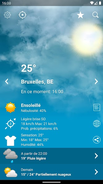 Weather Belgium XL PRO