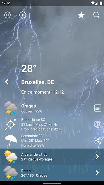 Weather Belgium XL PRO