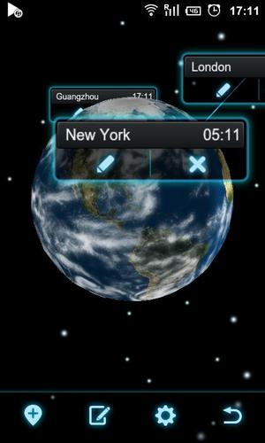 Next Clock Widget