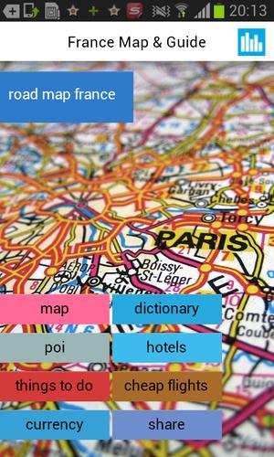 France Offline Map & Weather