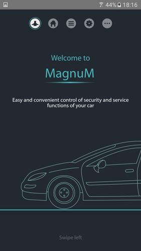 MAGNUM GSM car alarm system