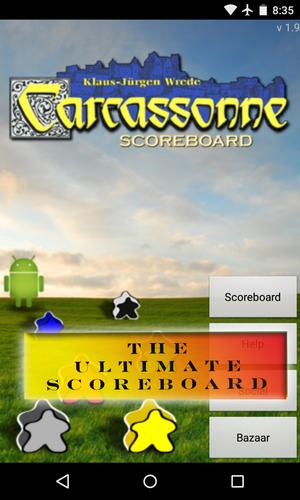 Carcassonne Scoreboard