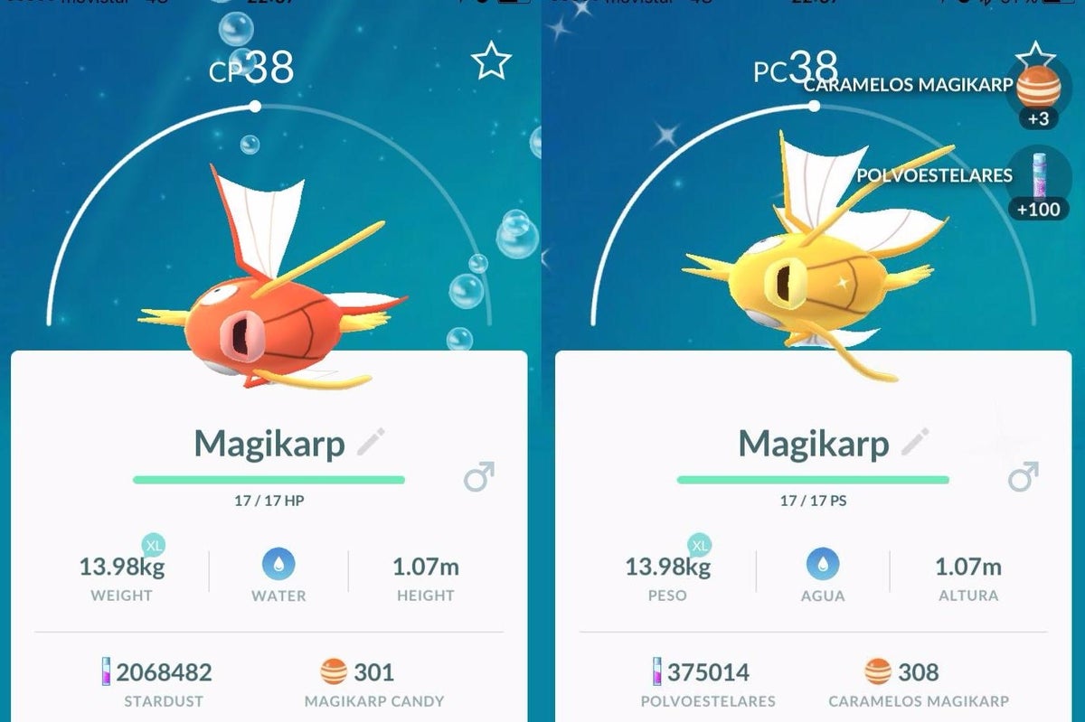 Pokémon Go Shinies – comment attraper Shiny Magikarp, Red Gyarados et ce que nous savons sur les autres Pokémon Shiny