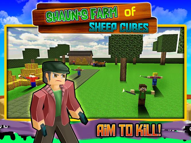 Shaun's Farm of Sheep Cubes