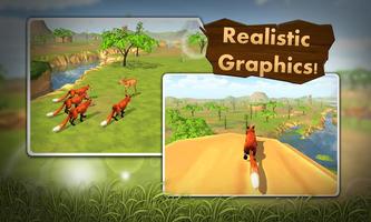 Fox Simulator 3D Wild Animals