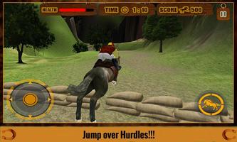 Wild Horse Rider Hill horse race 3D