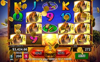 Rhino Gold Slot Machine FREE