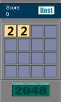 2048 Number Puzzle Color