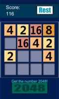 2048 Number Puzzle Color