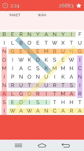 Word Search Indonesian