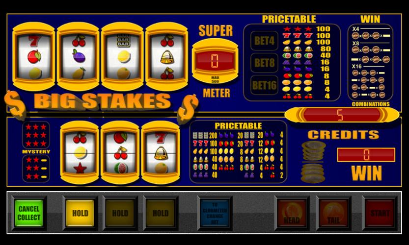 slot machine big stakes