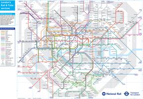 London Rail Map