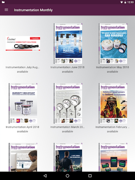 Instrumentation Monthly