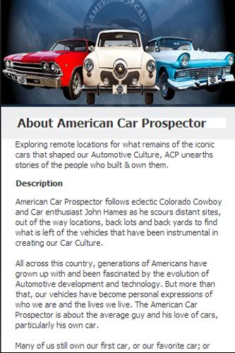 American Car Prospector