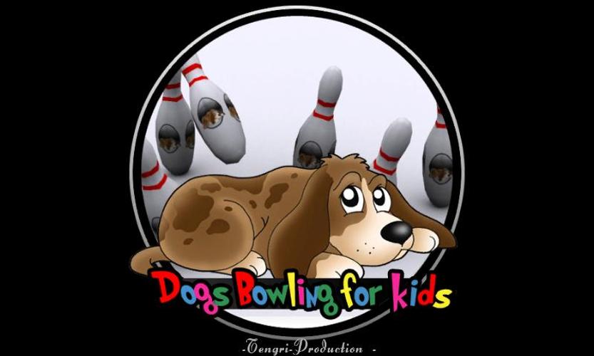 Dog bowling for kids