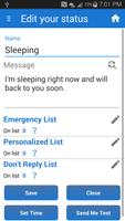 Sleep + Silent Mode + Auto SMS