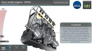 Interactive Four-Stroke Engine