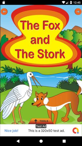 The Fox and Stork - Kids Story