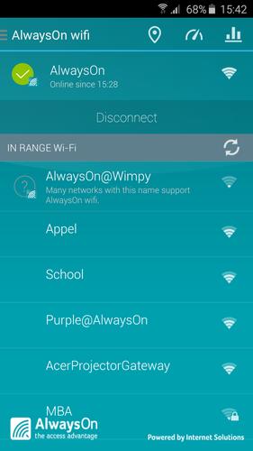 AlwaysOn wifi