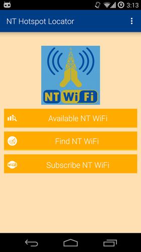 NT Hotspot Locator