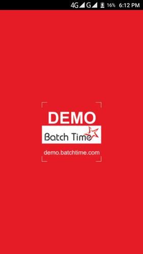 Batch Time Demo App