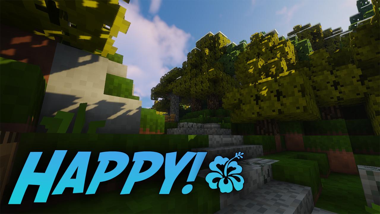 Minecraft Happy! Resource Pack