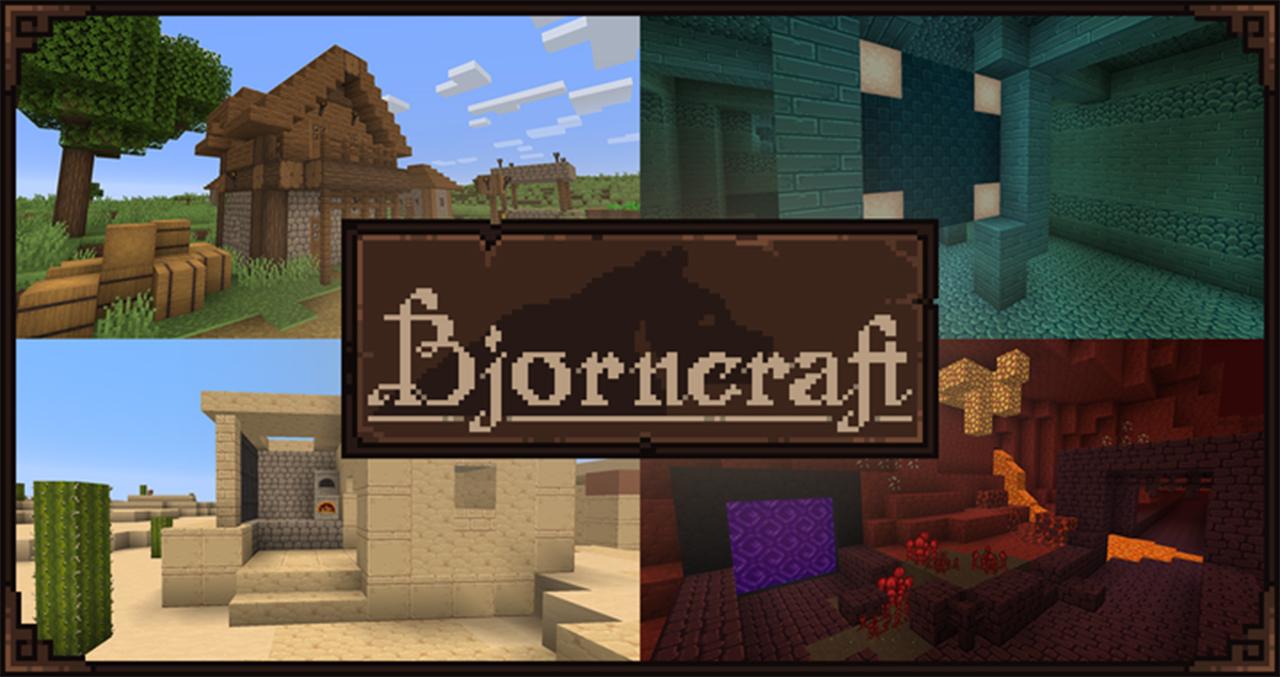 BjornCraft|Minecraft 1.15.2/1.14.4 Resource Pack