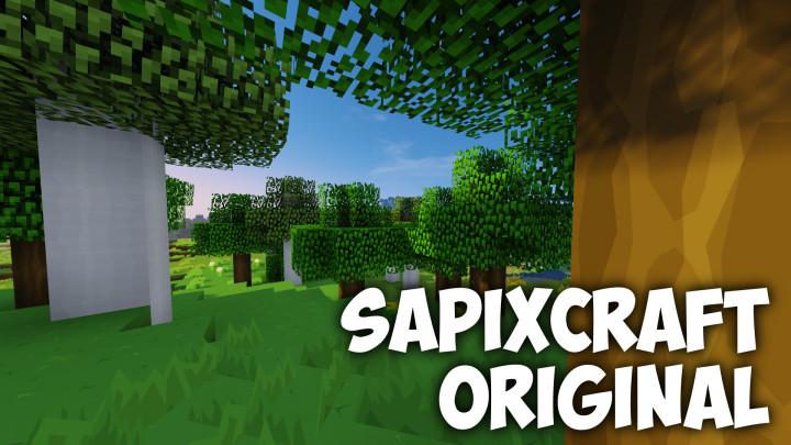 Minecraft 오리지널 월드 텍스처 팩 SapixCraft