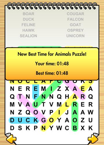 Word Search Fun Puzzles Free