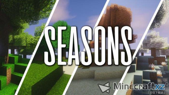 Saisons dans le pack de ressources Minecraft