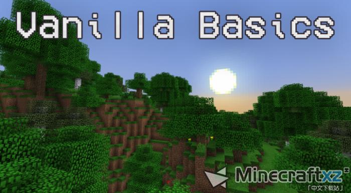 Pack de ressources de base sur Vanilla