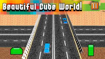 Cube Cars: Traffic Racing 3D