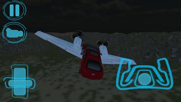 Flying Car 3D: Night Mountain