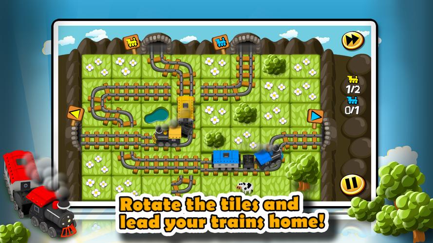 Train Tiles Express Puzzle