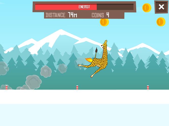 Giraffe Winter Sports Simulator