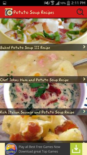 Potato Soup Recipes