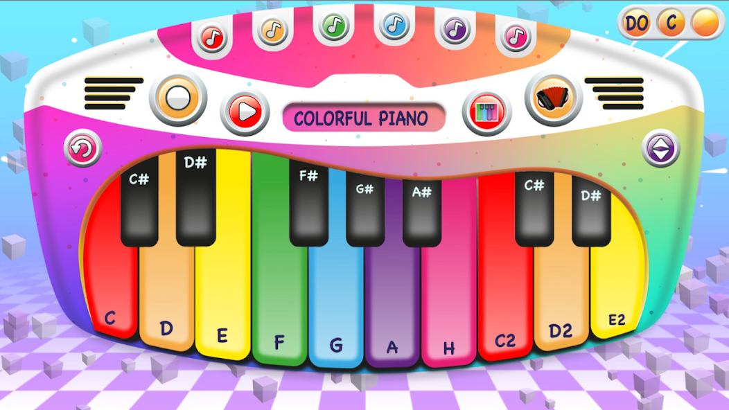 Colorful Piano