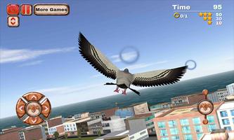 City Bird Fly Simulator 2015