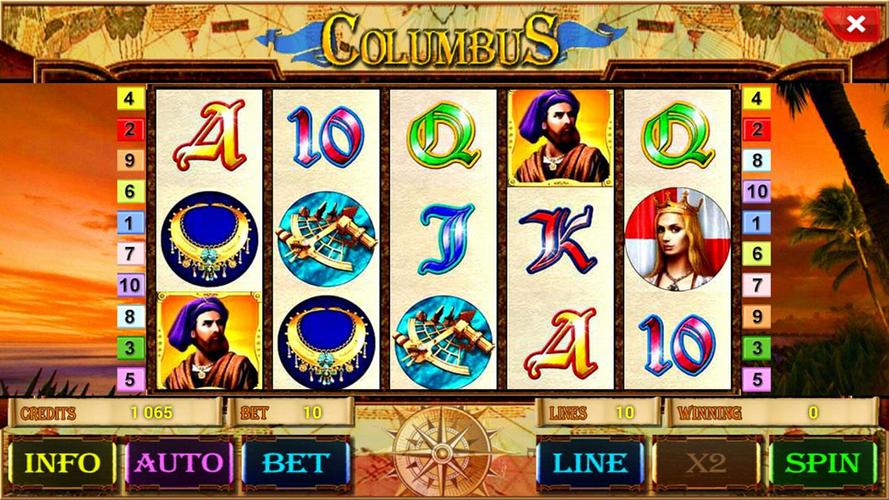 Columbus Deluxe slot