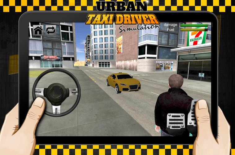 Urban Taxi Driver Simulation