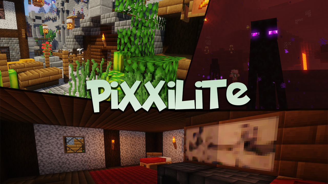 ชุดทรัพยากร Minecraft Pixxilite