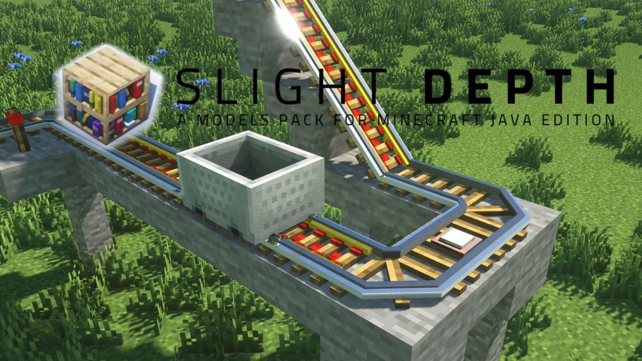 ชุดทรัพยากร Minecraft Slight Depth